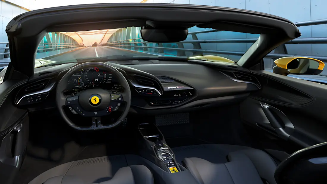 Ferrari sf90 spider interni