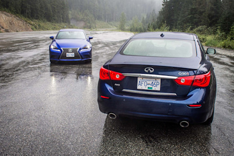 Editorial 08 bm 2016 infiniti q50 vs lexus is