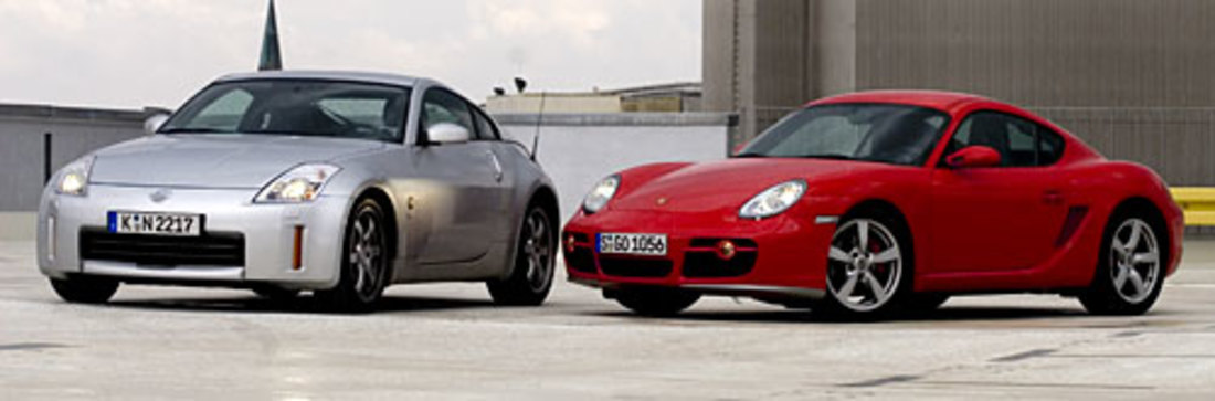 Vergleichstest: Nissan 350Z vs. Porsche Cayman S – Wir fordern Warnhinweise!