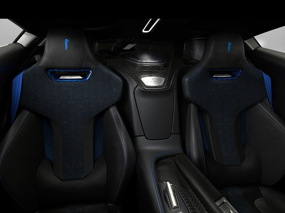 pininfarina battista interior