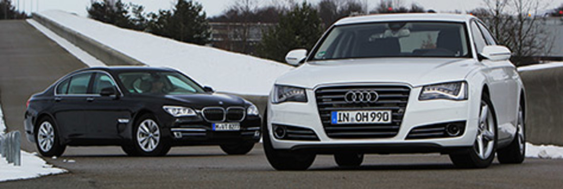 Vergleichstest: Audi A8 4.2 TDI vs. BMW 740d – Das muss sie toppen