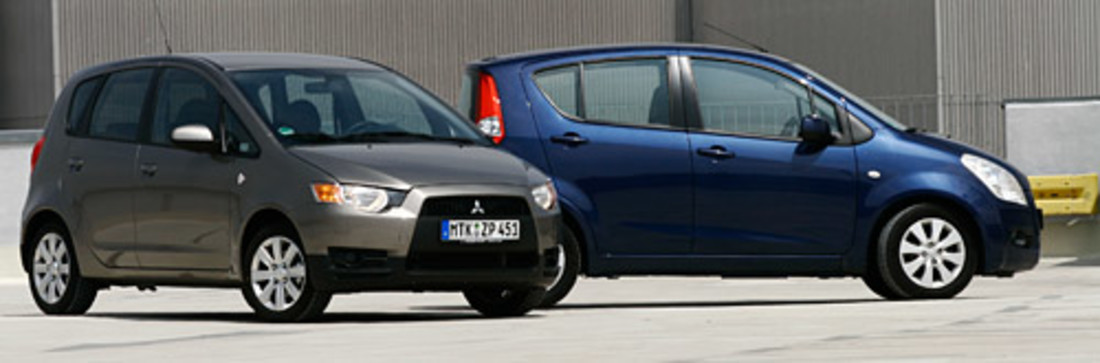 Comparativa: Mitsubishi Colt Vs. Suzuki Splash – Eurofighter