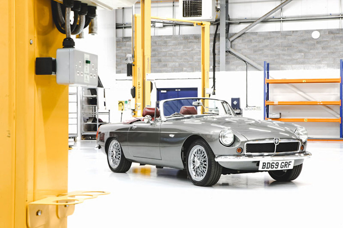 La MG B revit sous la forme du roadster électrique RBW EV