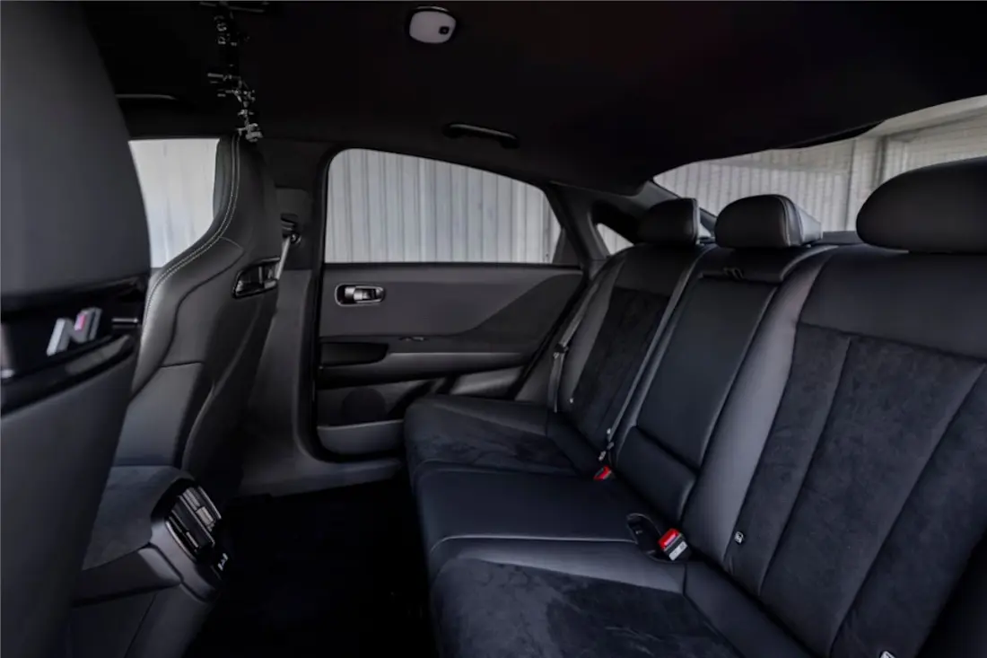 Plazas traseras del Hyundai Ioniq 6N 2026 1