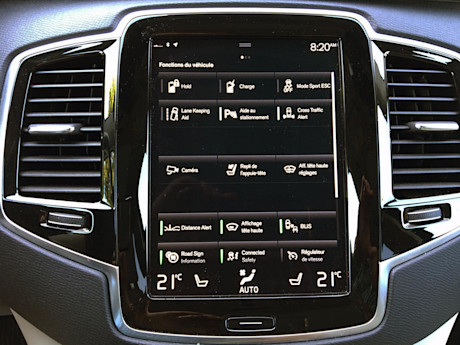 Volvo XC90 Recharge Inscription Expression 2021 : essai routier Image