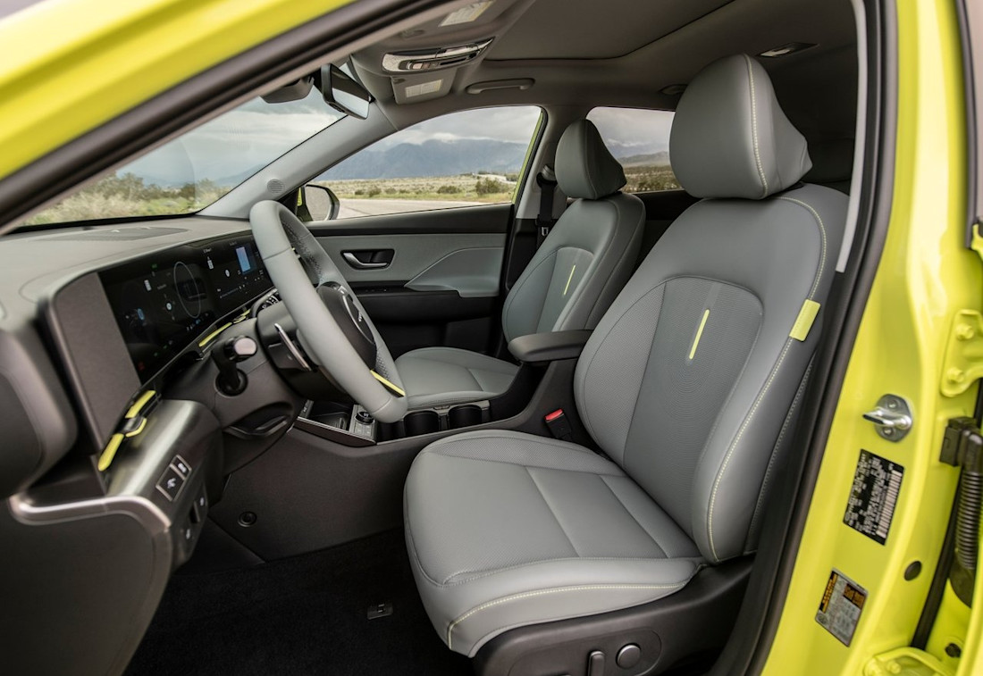 Hyundai-Kona Electric-2024 interior 2