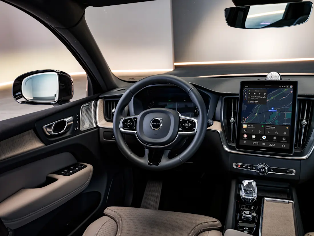 The New Volvo XC60 Studio Drivers Side Dash