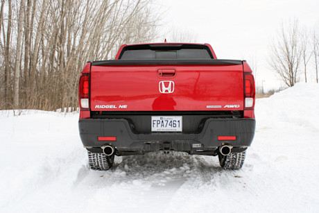 Honda Ridgeline Touring 2022 : essai hivernal Image