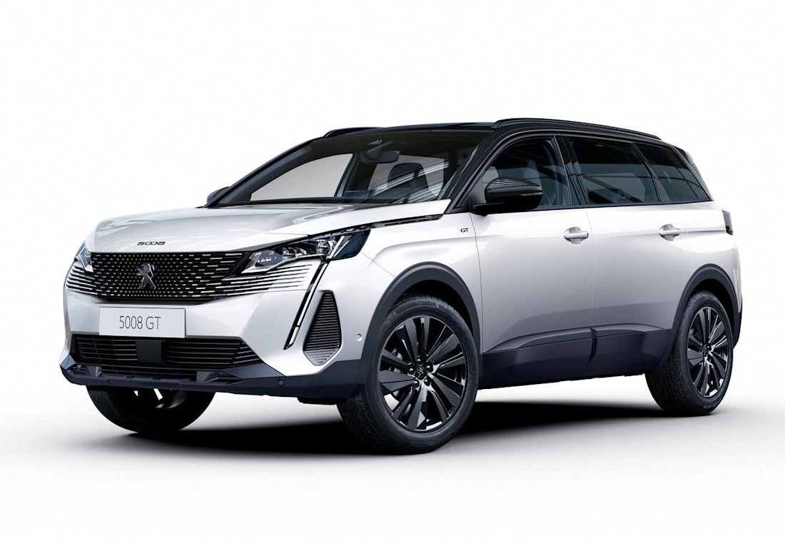 Peugeot-5008-2021-frontale-Seitenansicht