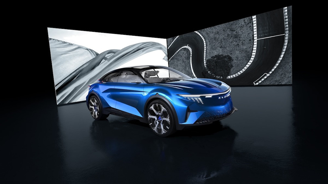 Alpine A390_B : la berline électrique sportive française (2024)