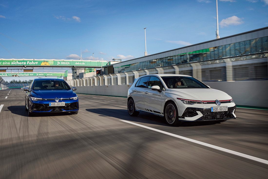 VW Golf R und Golf GTI Clubsport (2024) im ersten Test: Kampf der Emotionen