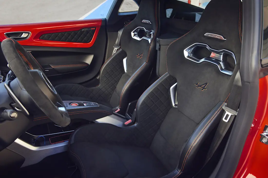 Alpine A110 S (2022) interieur Alpine A110 S (2022) interieur