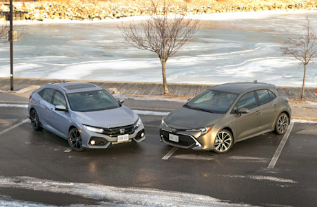 Editorial 2019 honda civic hatchback vs toyota corolla hatchback jw 06 jw