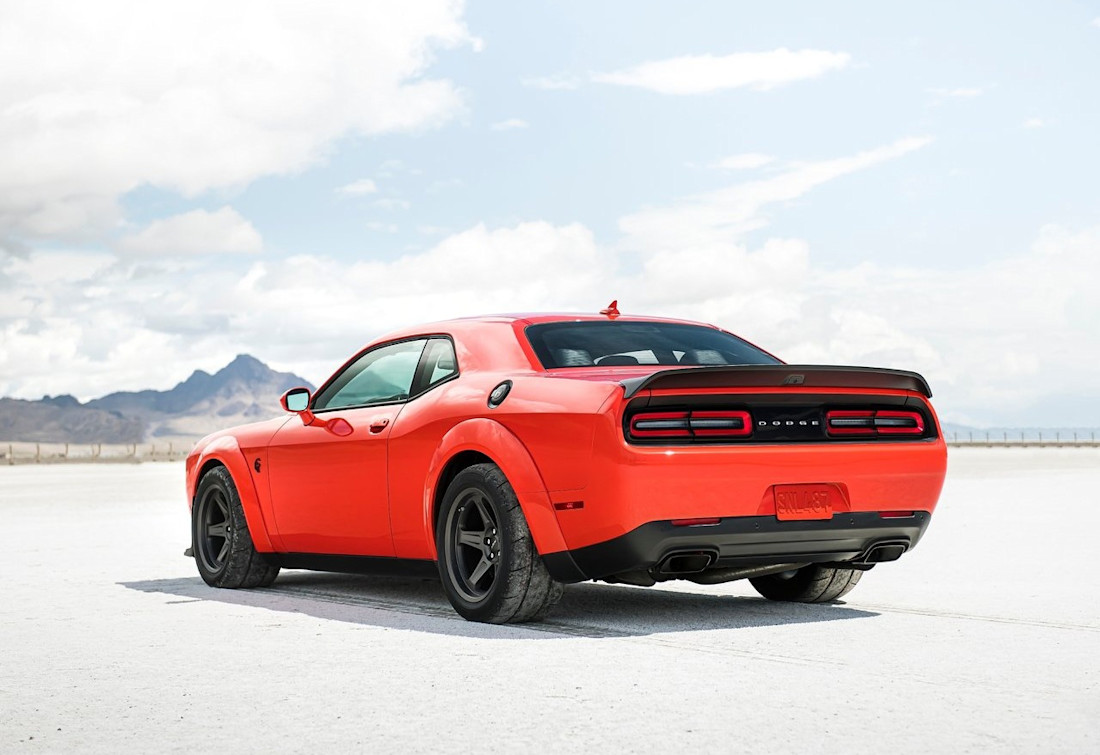 Dodge-Challenger SRT Super Stock-2020 Seitenansicht