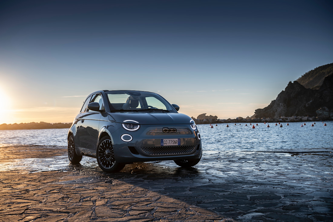 Fiat 500 elettrica Cabrio