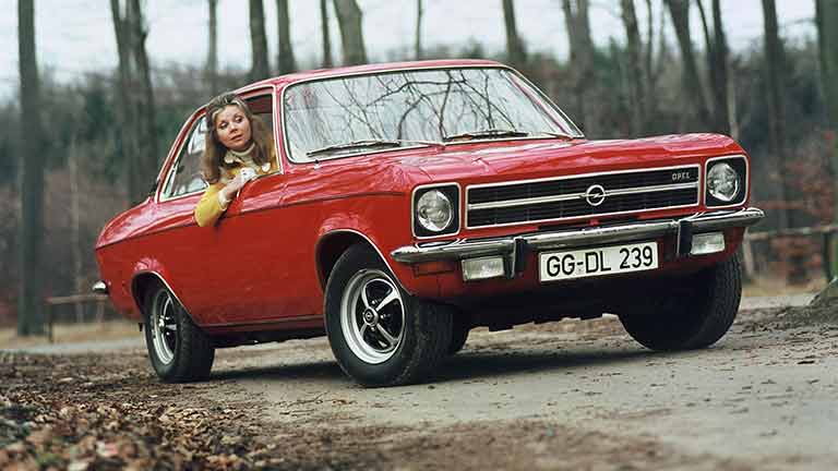Opel Ascona vedere din fata