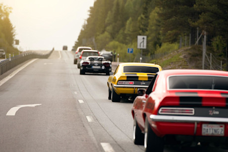 Editorial 1969 chevrolet camaro in 2015 gumball 3000 06 oskar bakke