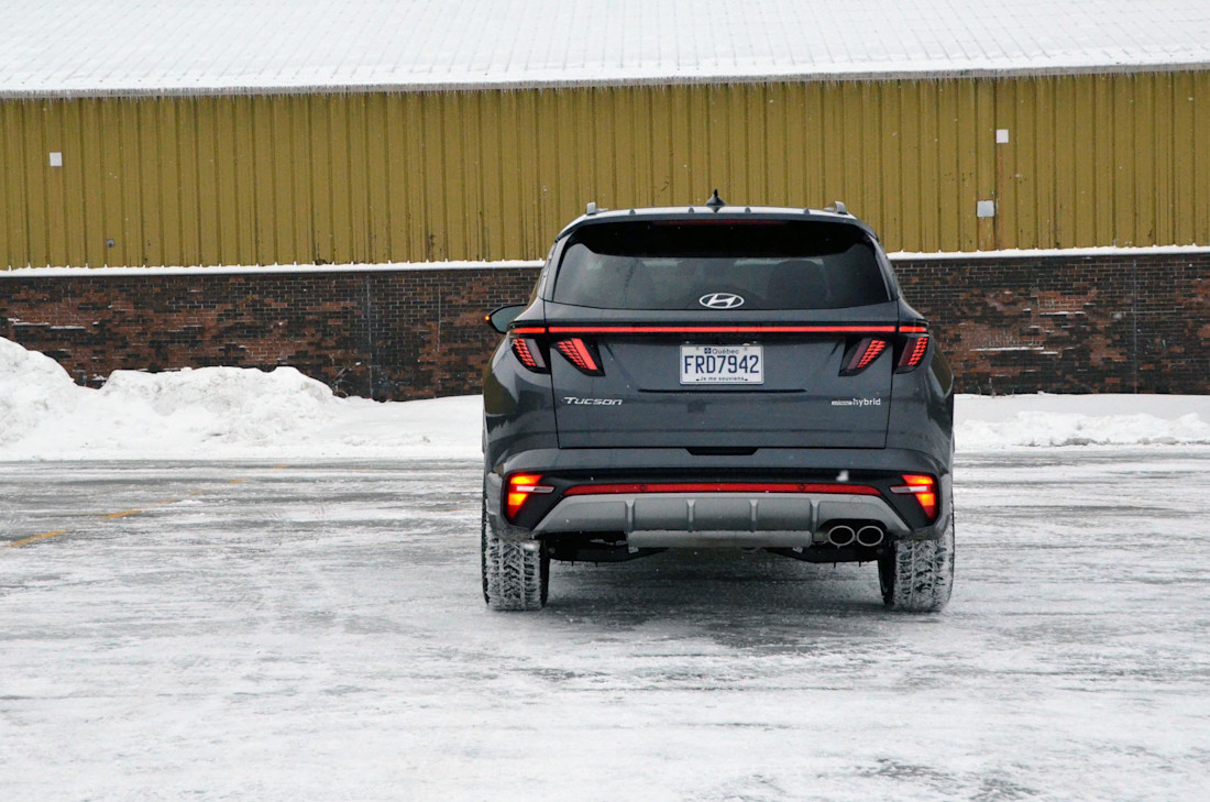 Hyundai Tucson Hybride N Line 2024 : essai routier - AutoHebdo.net