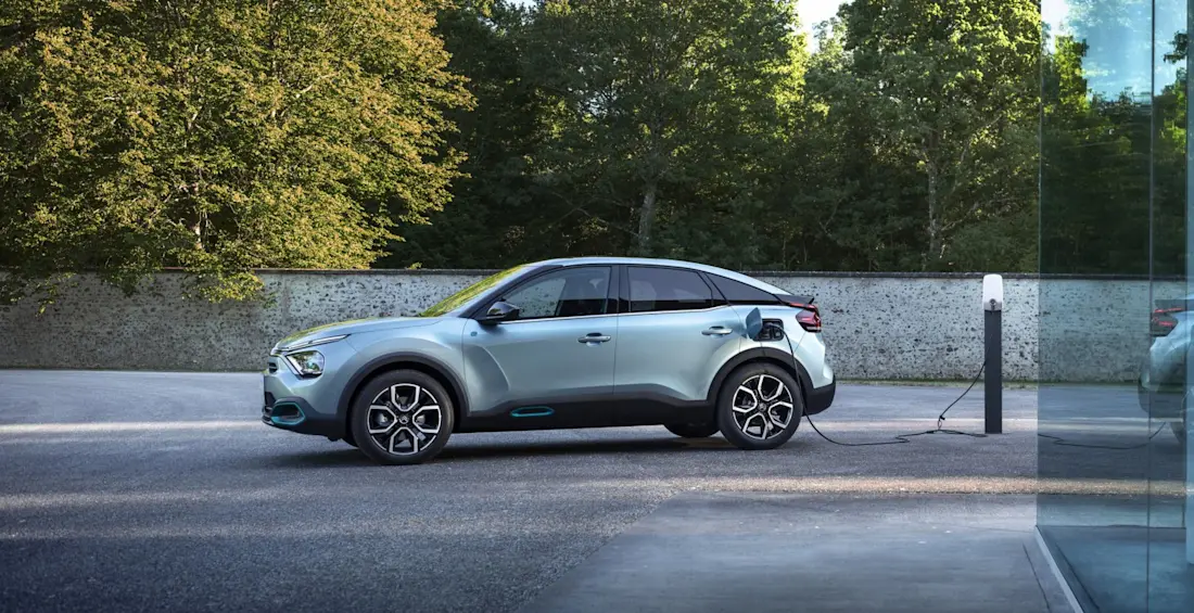 Kersverse Citroën e-C4 Kersverse Citroën e-C4