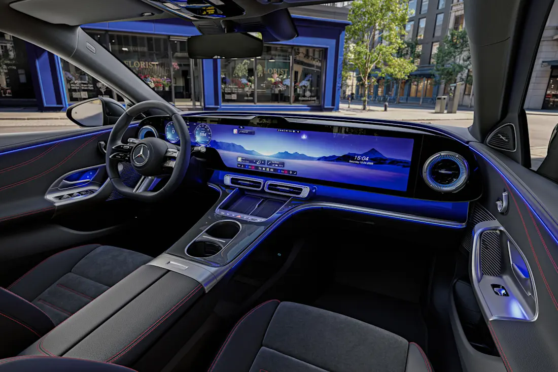 Mercedes-Benz C-Klasse Electric interieur