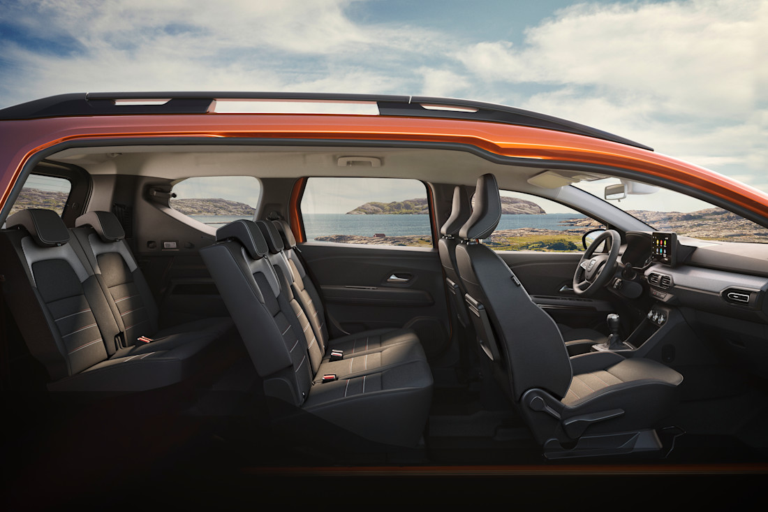 Dacia Jogger interni - auto 7 posti 2022