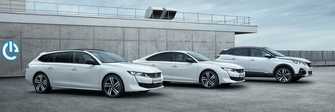 Peugeot 508 und 3008 mit Hybrid-Antrieb