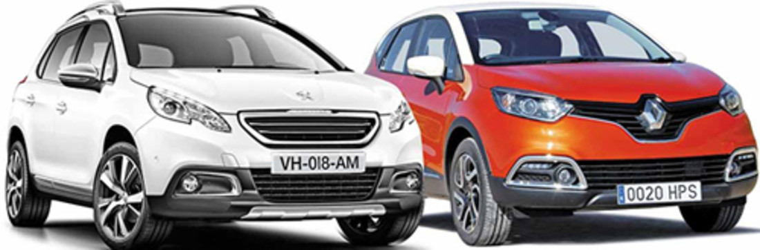 Comparativa: Peugeot 2008 Vs Renault Captur – Casi idénticos