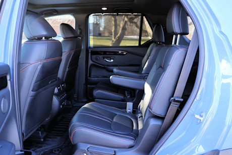 Editorial 2024 honda pilot review interior second row seats 1