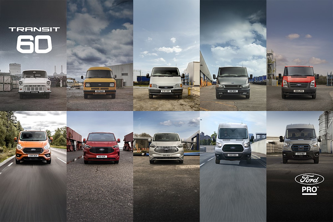 Retour sur les 60 ans du Ford Transit (2025)