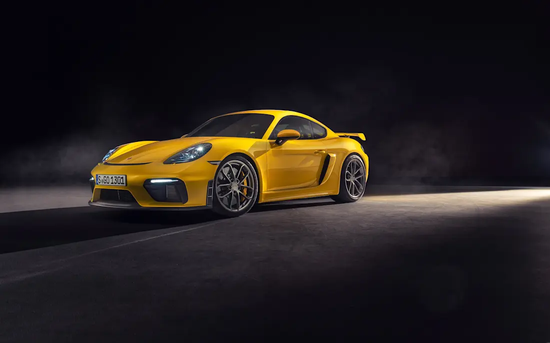 718 Cayman GT4 anteriore