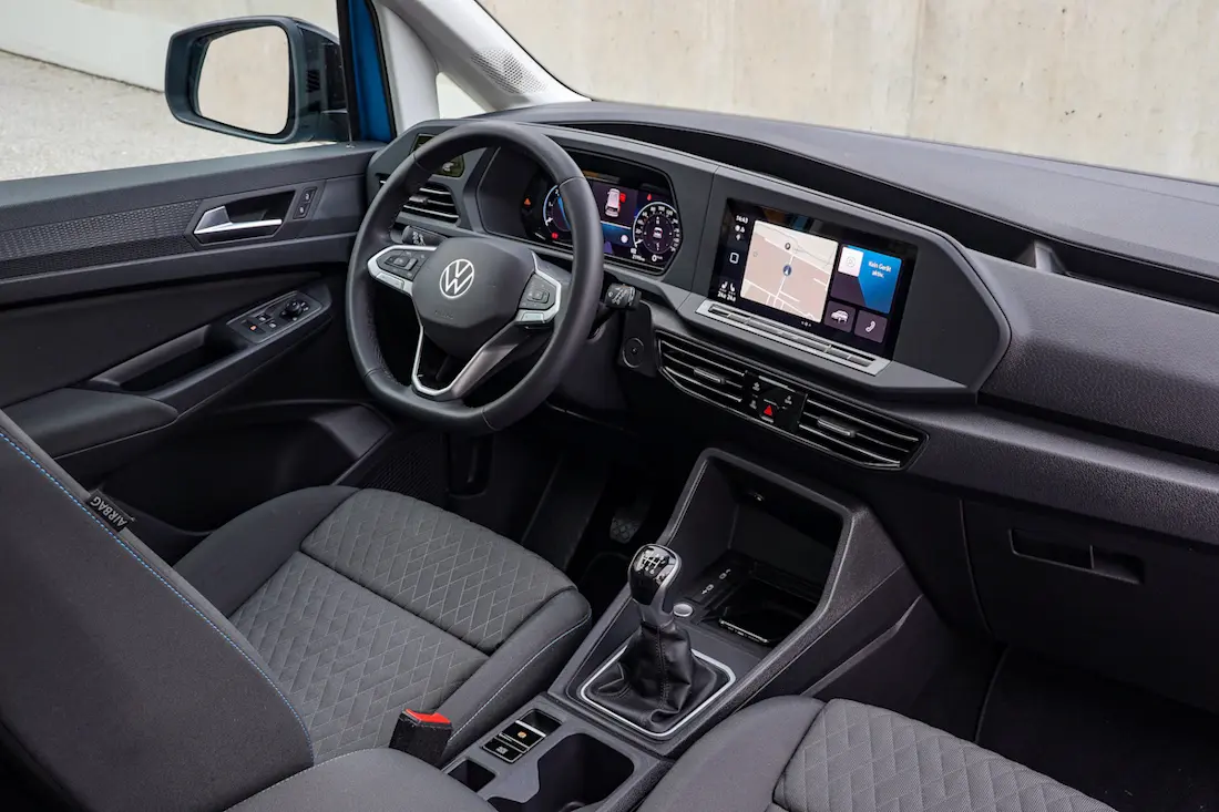 AS24 Volkswagen Caddy 2021 interieur AS24 Volkswagen Caddy 2021 interieur
