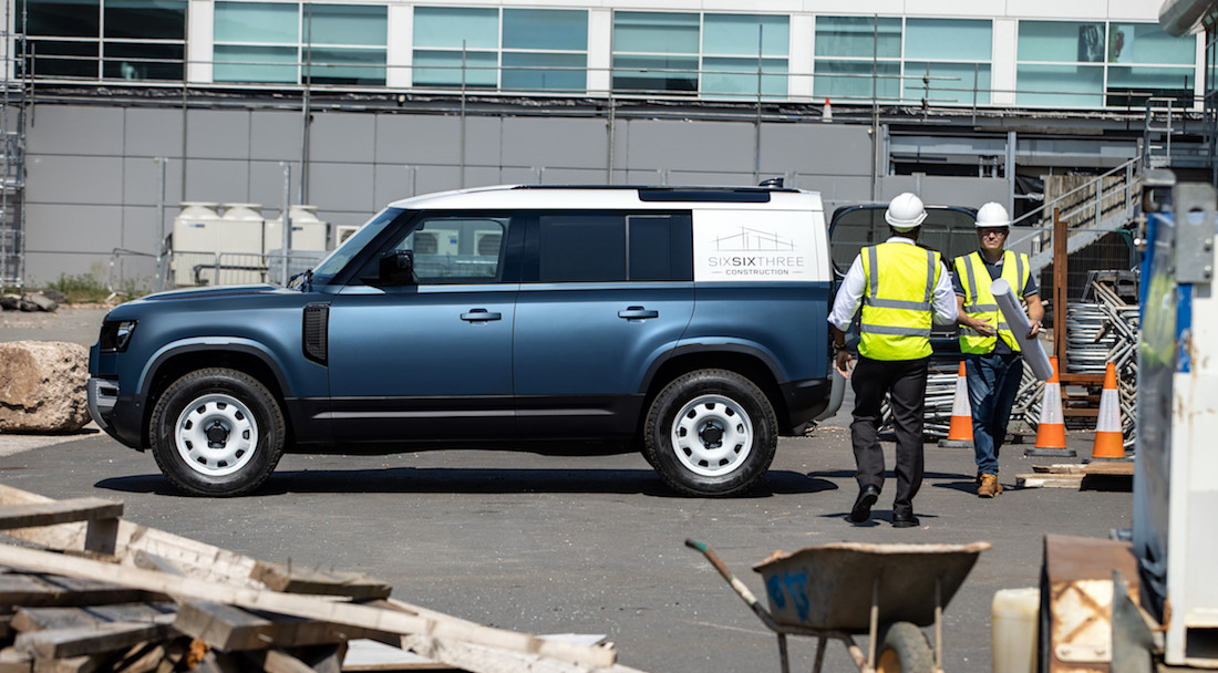 Land Rover Hard Top : version utilitaire