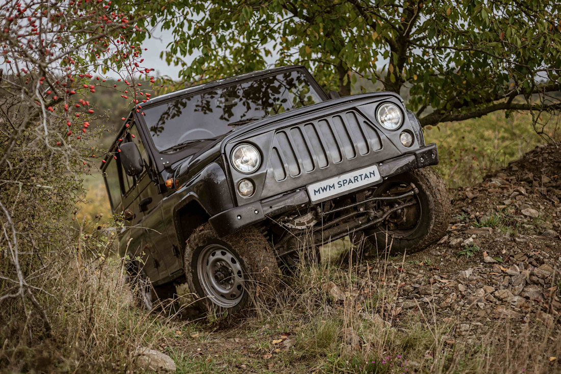 MWM Spartan - UAZ Hunter mit Elektroantrieb