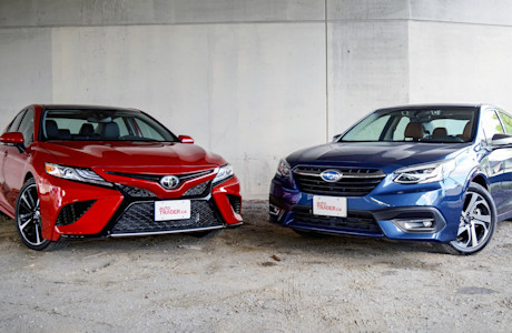 Editorial 2020 subaru legacy vs 2020 toyota camry 02 sha