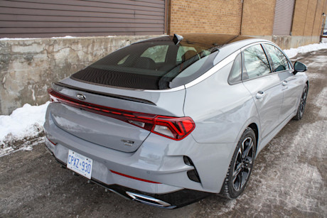 Kia K5 GT-Line 2021 : essai hivernal Image