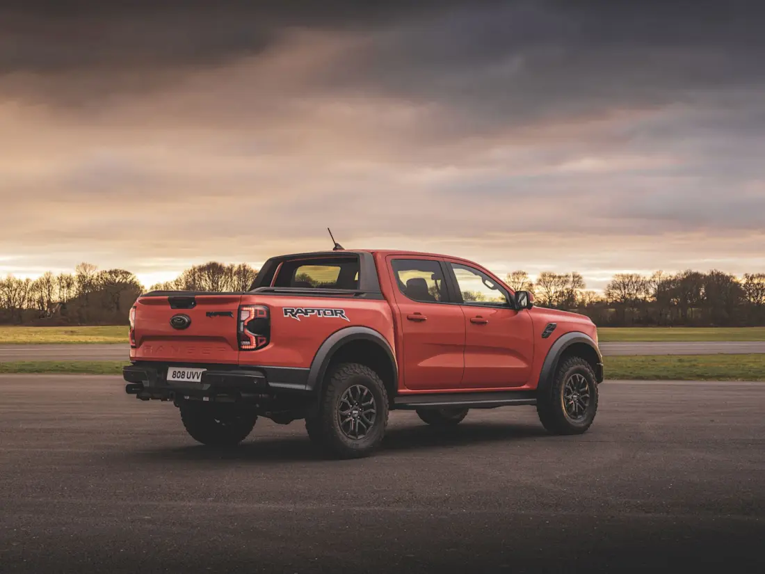 Ford Ranger Raptor laterale