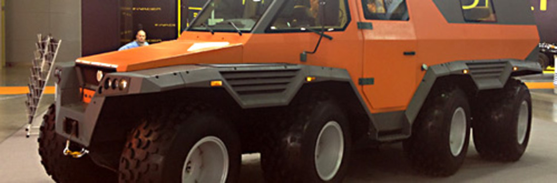 Grenzbereich: Avtoros Shaman mit Achtrad-Lenkung – Alle Achtung