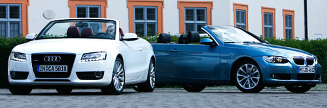 Comparativa: Audi A5 3.0 TDI Cabrio vs. BMW 330d Cabrio – Gente VIP