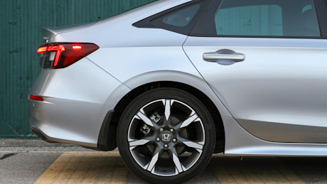 2025 Toyota Prius vs Honda Civic Hybrid Comparison Test Image