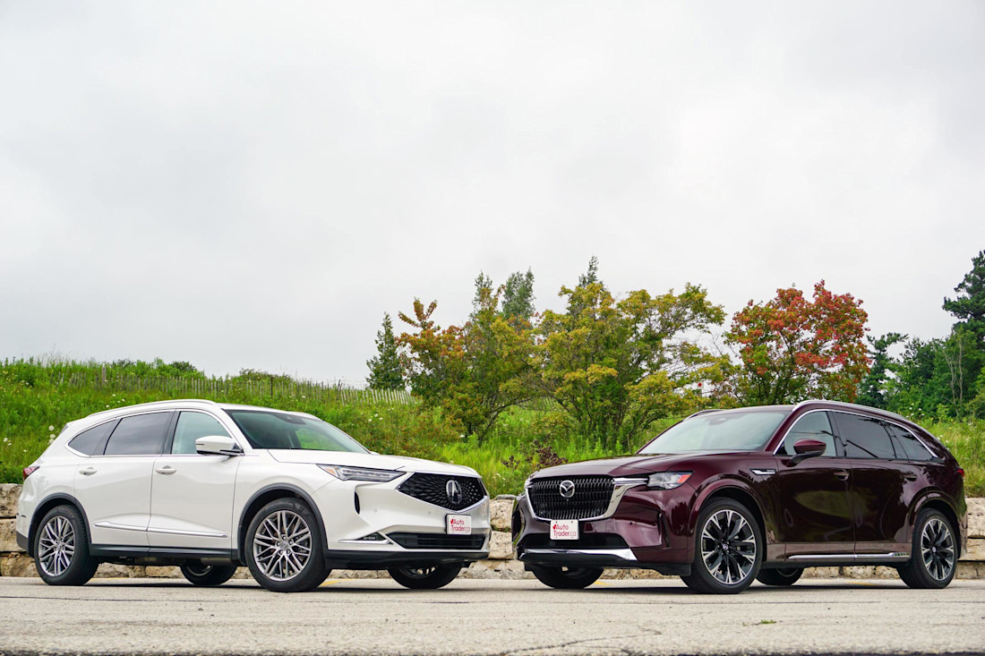 Editorial 2023 acura mdx vs 2024 mazda cx 90 231003 02 di