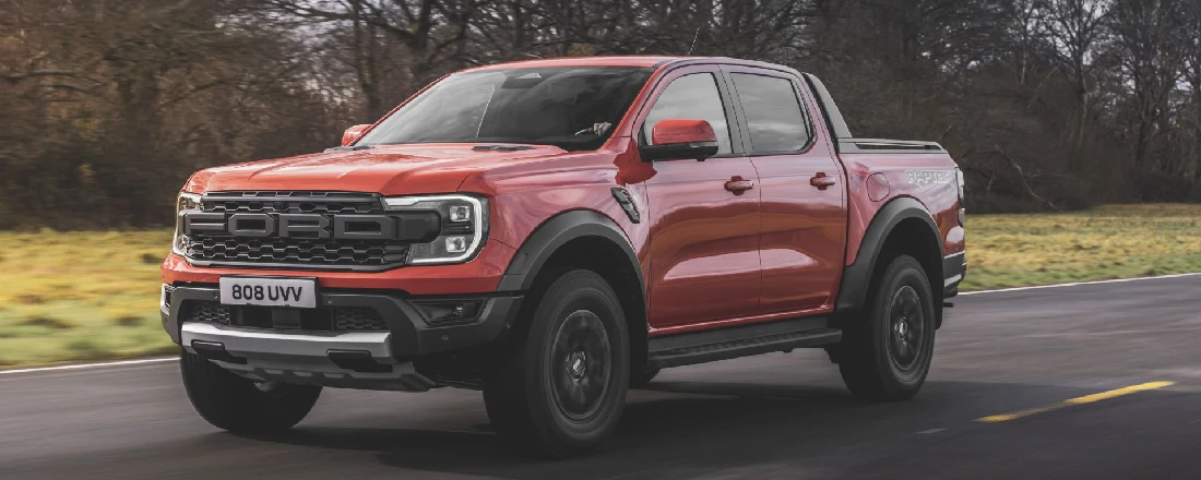Ford Ranger Raptor frontale sinistra