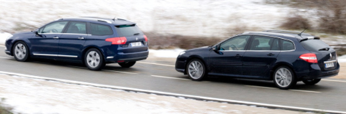 Comparativa: Citroen C5 Tourer Vs Renault Laguna Grand Tour – La importancia de la familia