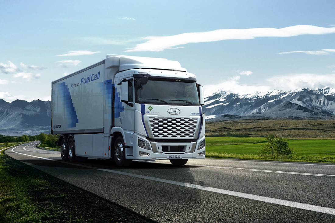 Der Wasserstoff-Lkw Xcient kommt nach Deutschland