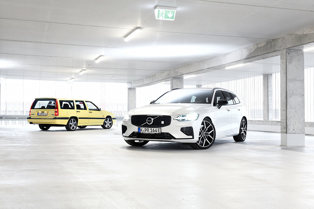 Alt gegen neu: Kombi-Duell Volvo 850 T5-R vs. Volvo V60 T8 AWD Polestar Engineered
