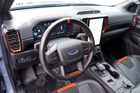Le Ford Ranger Raptor soumis à une tempête hivernale Image