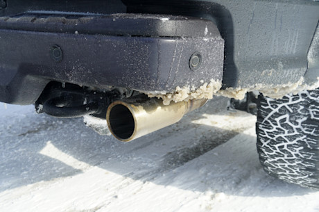 Le Ford Ranger Raptor soumis à une tempête hivernale Image
