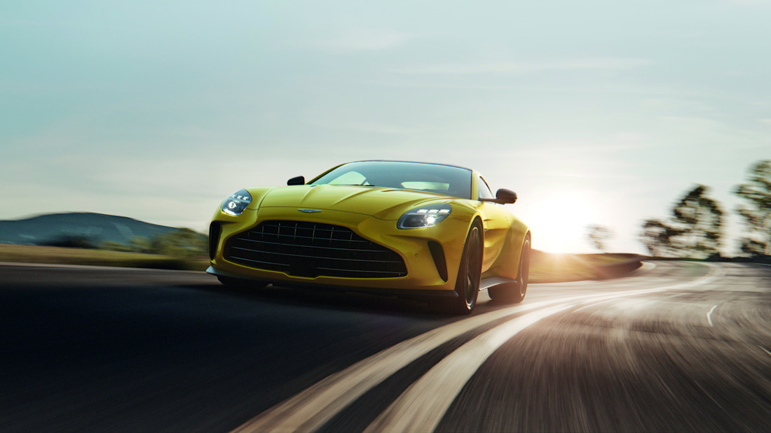Nieuwe Aston Martin Vantage (2024) is op-en-top Brits, behalve de motor