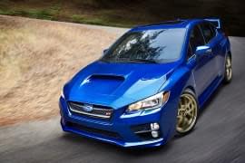 Subaru WRX STI vedere din față