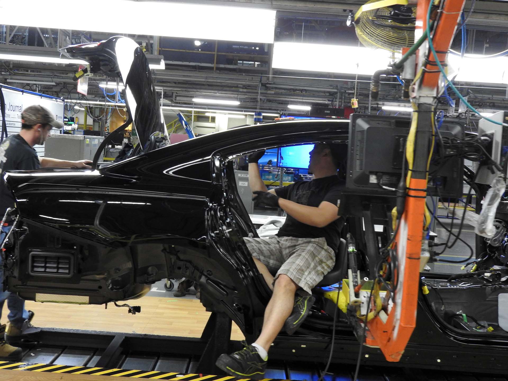 at the Chrysler Brampton Assembly Plant
