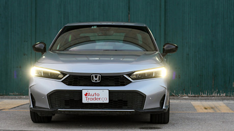 2025 Toyota Prius vs Honda Civic Hybrid Comparison Test Body Image